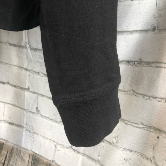 DKNY Sport Black Graphic Crewneck Pullover, Pink & White Decals, Multiple Sizes! - Picture 5 of 12